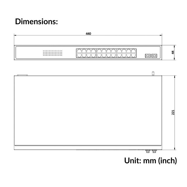 24 Port Gigabit Smart POE Switch | DS-3E1526P-SI