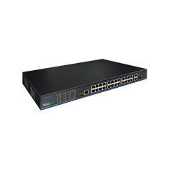 24-Port PoE+ 2-Port Gigabit RJ-45 Ethernet Switch | UTP3226TS-PSB