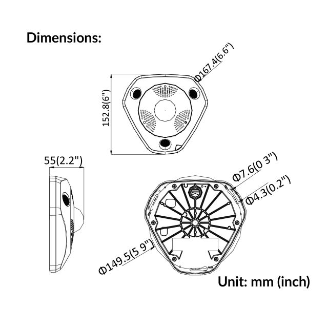 6MP Fisheye Network Camera | DS-2CD6365G0E-IVS