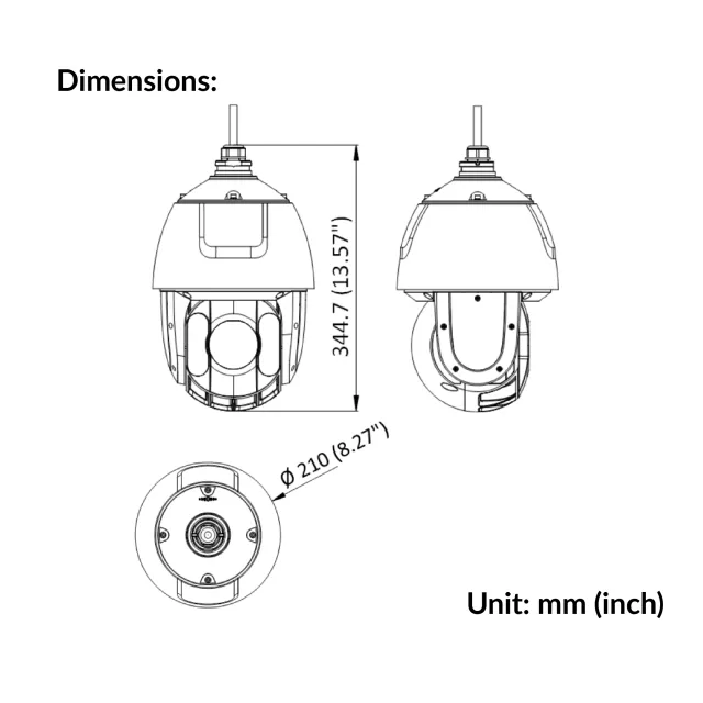 5-inch 2MP 32X Zoom DarkFighter IR  |  DS-2DE5232IW-AE(S6)
