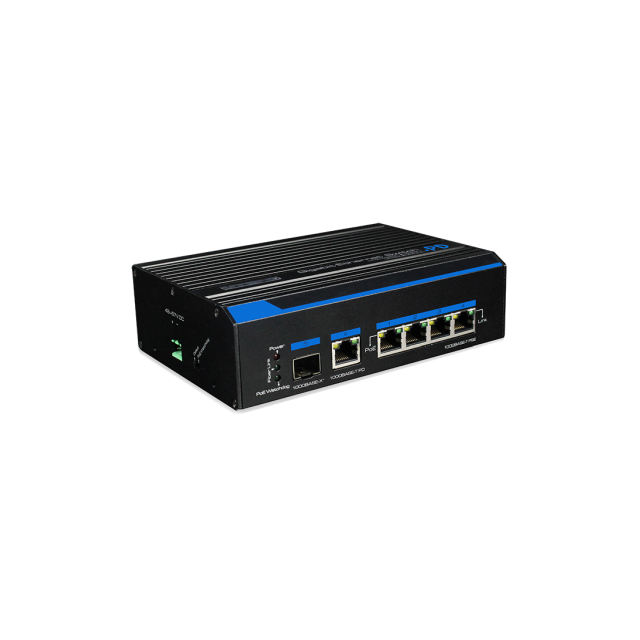 Utepo Industrial 4 Ports Gigabit Ethernet HPOE Switch UTP7204GE