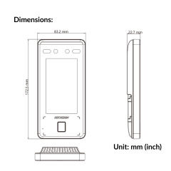 Value Series Face Access Terminal | DS-K1T341CM