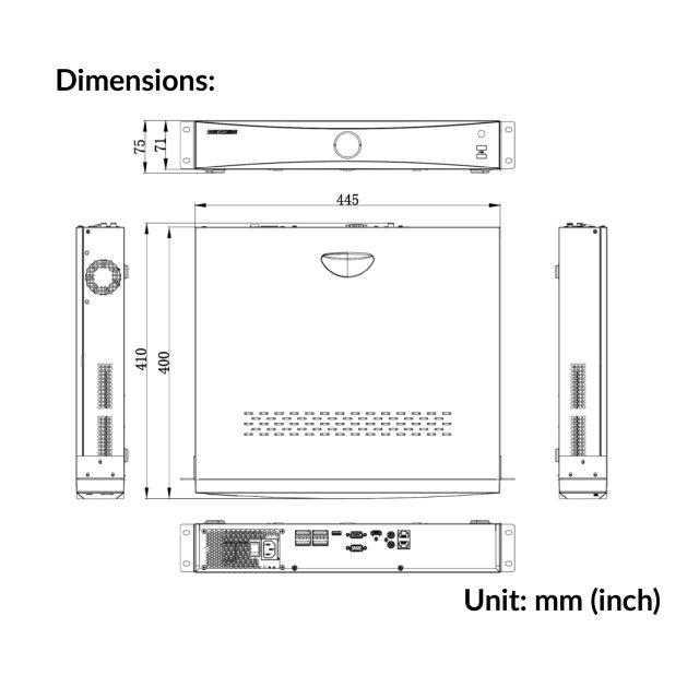 32-ch 1.5U K Series AcuSense 4K NVR | DS-7732NXI-K4(D)