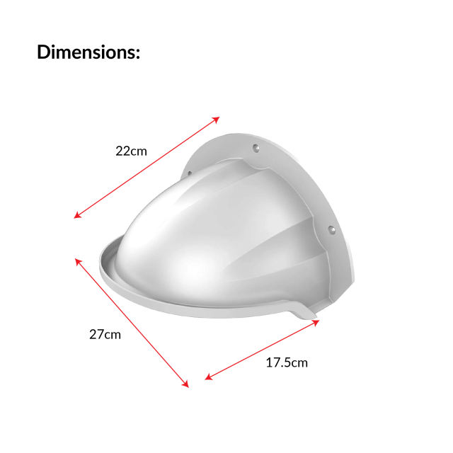 Camera Cover Shield | VS-Universal Sun Rain Shade Camera Cover Shield