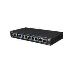 8-Port Gigabit PoE+ 1-Port Gigabit RJ45 1-Port Gigabit SFP unmanaged Ethernet Switch | UTP3-GSW0802-TSP120(V2)