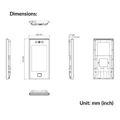 Face Recognition Terminal | DS-K1T670MFWX