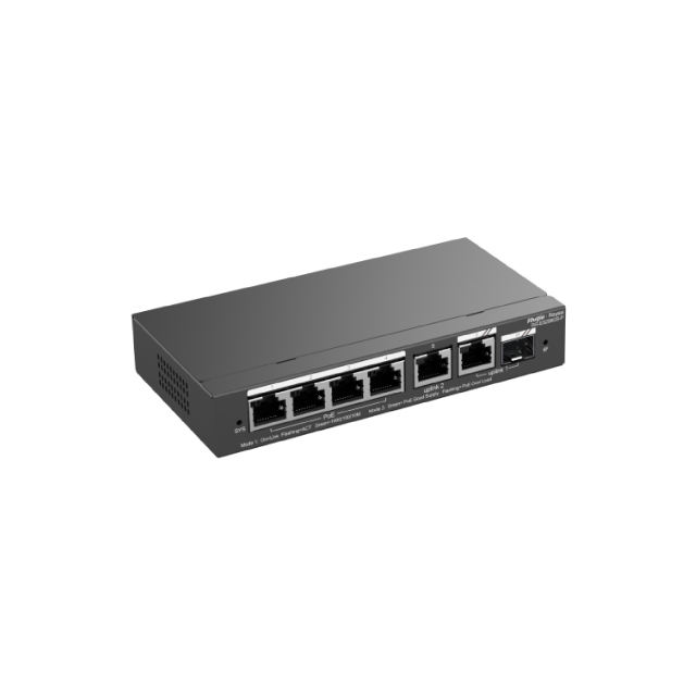 6-Port Gigabit Smart Cloud Managed PoE Switch (Ruijie) | RG-ES206GS-P
