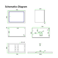Outdoor Mobile Cabinet (700*500*400) | VSL-OMC705040 (Outdoor Mobile Cabinet)