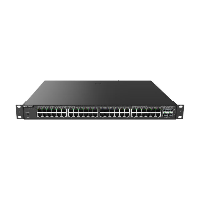 52-Port Gigabit Layer 2 Cloud Managed PoE Switch | RG-NBS3100-48GT4SFP-P
