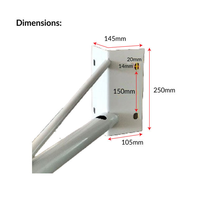 Corner Big Bracket | VS-Corner Big Bracket (60cm)