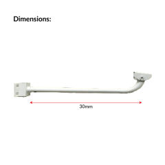 L Shaped Bracket | VS-L-shaped corner wall mount bracket(30cm)