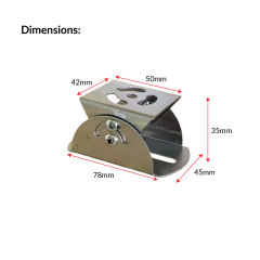 Joint Bracket | VS-Stainless steel Universal Joint Bracket(78*45*35mm)