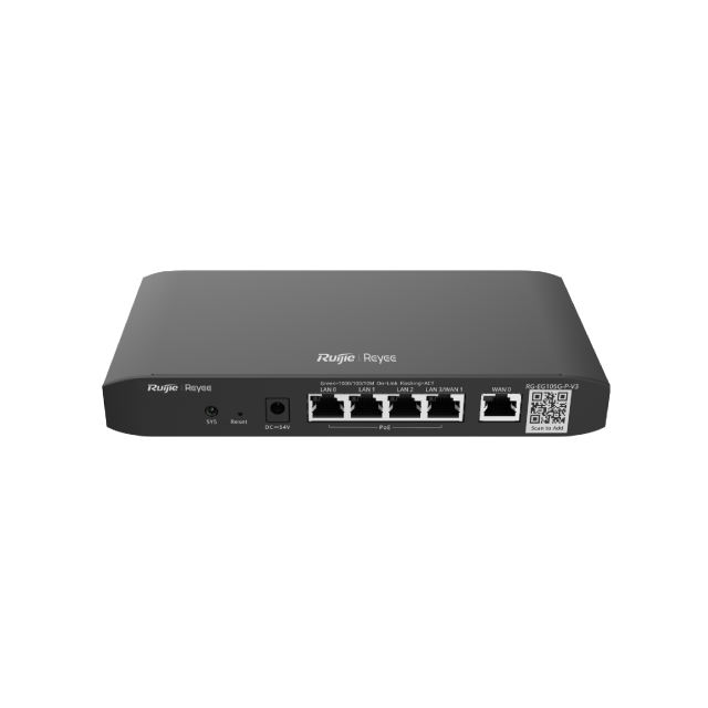 5-Port Reyee Cloud Managed Router | RG-EG105G-V3