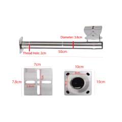 L Shaped Bracket | VS-L-shaped Stainless steel wall mount stand (50cm)