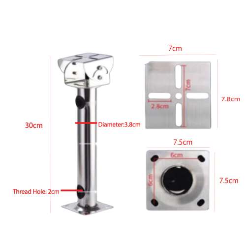 I Shaped Bracket | VS-I-shaped Stainless steel wall mount stand (30cm)