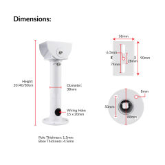 I Shaped Bracket (Stand up/Hoisting)