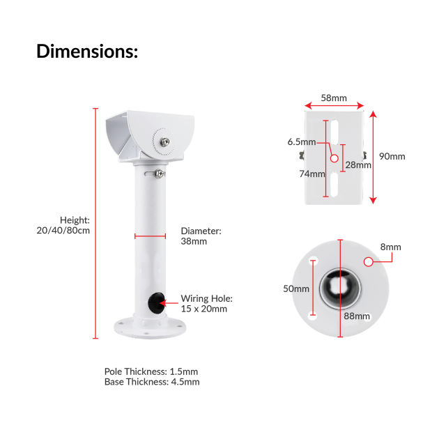 I Shaped Bracket (Stand up/Hoisting)
