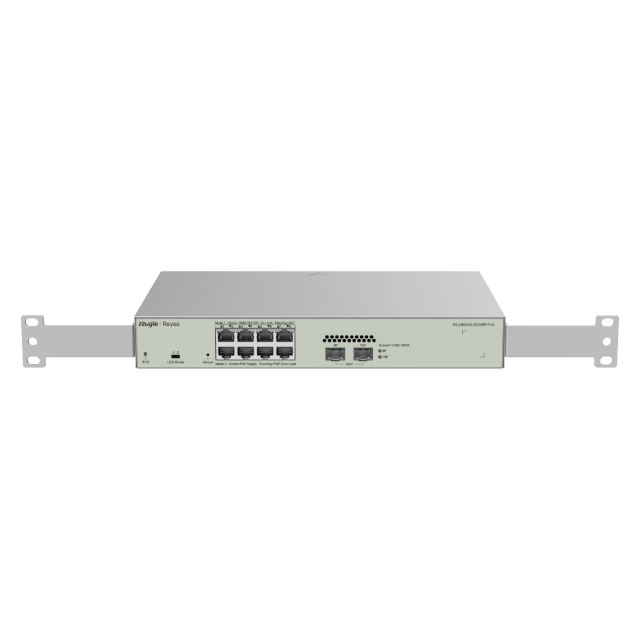 10-Port Gigabit Layer 2 Cloud Managed PoE Switch | RG-NBS3100-8GT2SFP-P-V2