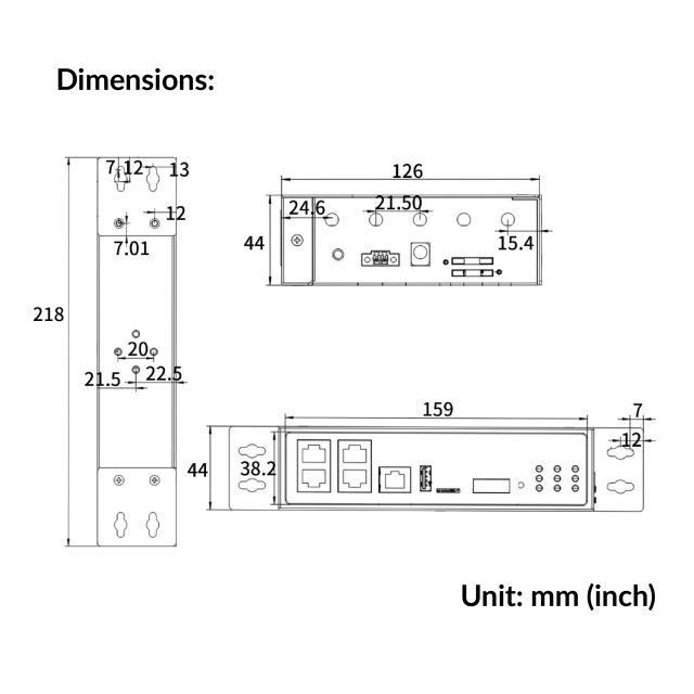 SR800 Dual SIM 5G Industrial Router | VIS548-SR800 (5G Router C/W VPN)