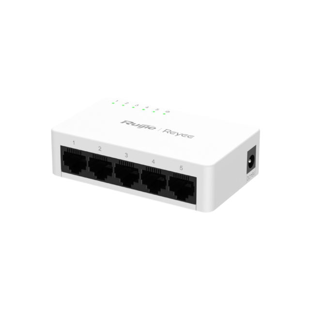 5-Port 10/100/1000 Mbps Unmanaged Non-PoE Switch | RG-ES05G-L