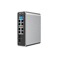 10-Port Cloud Managed Industrial Switch | RG-NIS2100-8GT2SFP-HP