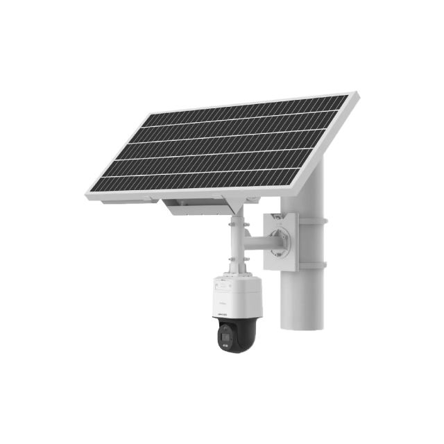 4MP ColorVu Solar-Powered Security PT Camera Setup | DS-2XS3Q47G1-LDH/4G/C18S40(4mm)(O-STD)