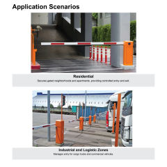 High-Grade DC Brushless Barrier Gate | XE-MSLBG102 (2.5-4.5m)