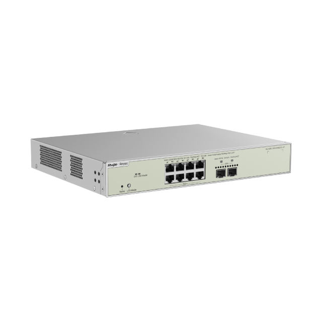 8-Port Muti-Gigabit Layer 2 Managed Switch | RG-NBS3300-8MG2XS-P