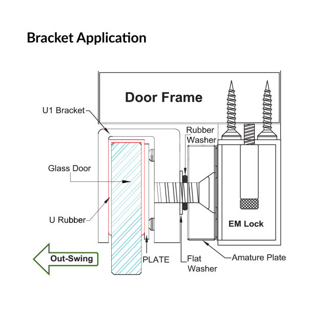 Ebelco U Bracket | Ebelco-U1-600 (U Bracket)