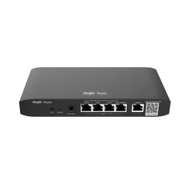5-Port Gigabit Cloud Managed Router | RG-EG105G-P-V3