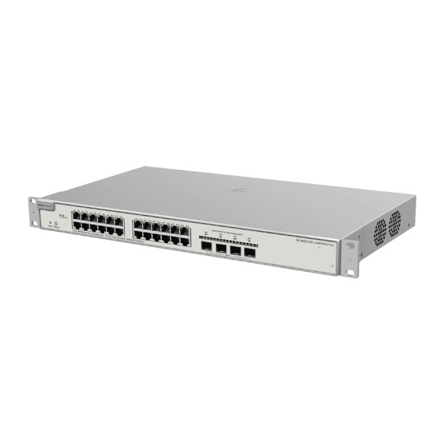 24-Port Gigabit Layer 2+ Cloud Managed PoE Switch | RG-NBS3200-24GT4XS-P-V2