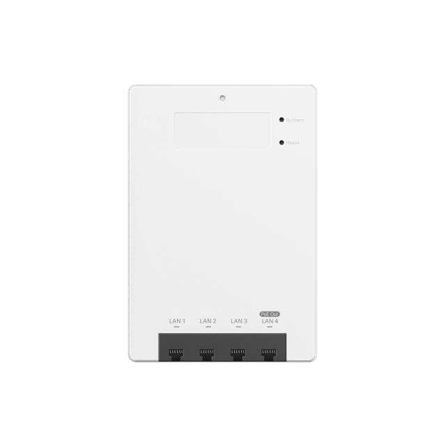 Wi-Fi 6 AX3000 Dual-Band Multi-Port Wall-Plate AP | RG-RAP62-Wall