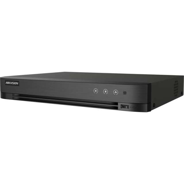 4-ch 5 MP 1U H.265 AcuSense DVR | iDS-7204HUHI-M1/XT N