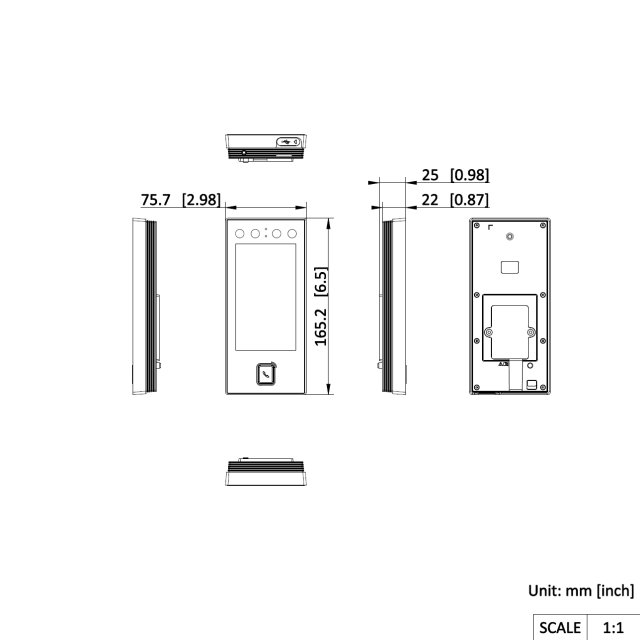 Value Series Face Access Terminal | DS-K1T344MX-E1