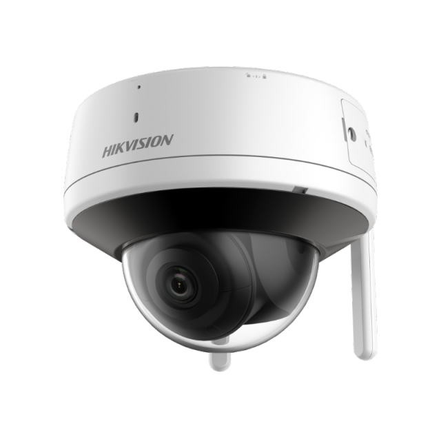 4 MP Outdoor Audio Fixed Dome Network Camera | DS-2CV2141G2-IDW(2.8mm)(W)