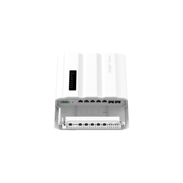 7-Port Gigabit Outdoor Switch with PoE/DC Input | RG-ES207GS-PI-OD