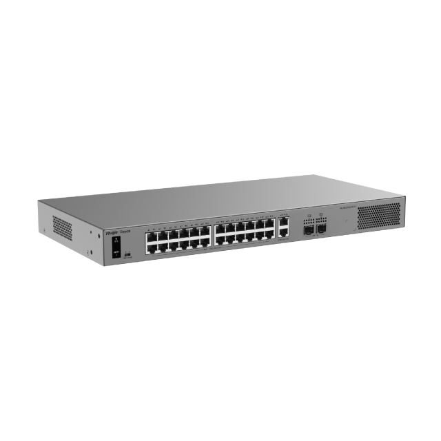 26-Port Gigabit Smart Cloud-Managed PoE Switch with 2-Port SFP | RG-ES228GS-P-V2