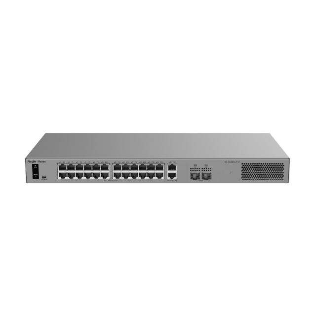 26-Port Gigabit Smart Cloud-Managed PoE Switch with 2-Port SFP | RG-ES228GS-P-V2