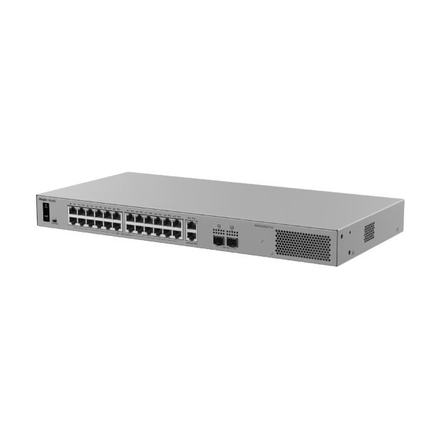 26-Port Gigabit Smart Cloud-Managed PoE Switch with 2-Port SFP | RG-ES228GS-P-V2