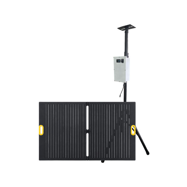Portable Power Control Box Set c/w Tripod & 120W Flexible Panel | VSL-OPS320180115