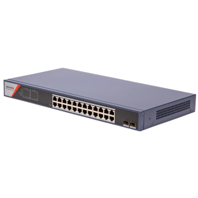 24 Port Gigabit Smart POE Switch | DS-3E1526P-SI-24P2F