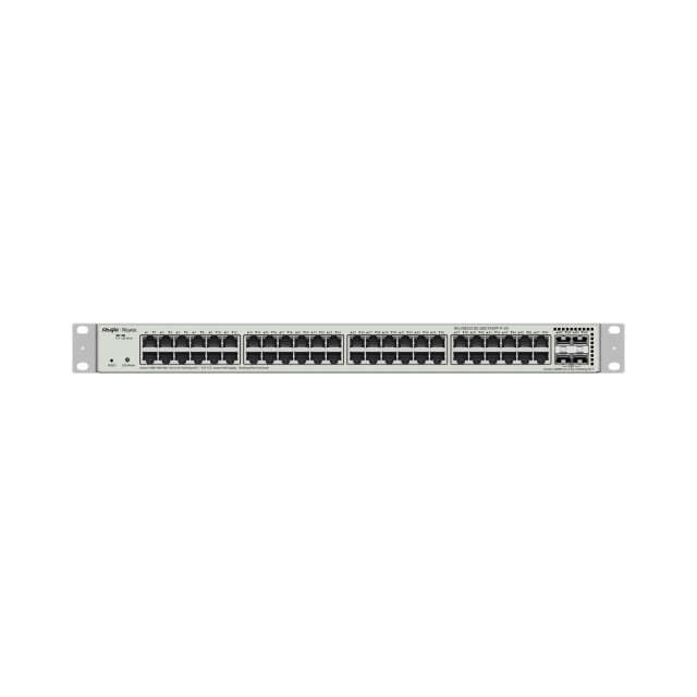 52-Port Gigabit Layer 2 Cloud Managed PoE Switch | RG-NBS3100-48GT4SFP-P-V2
