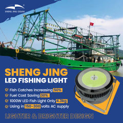 SJ1000-4D Cyan Fishing Light