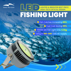 SJ1000-4D Cyan Fishing Light
