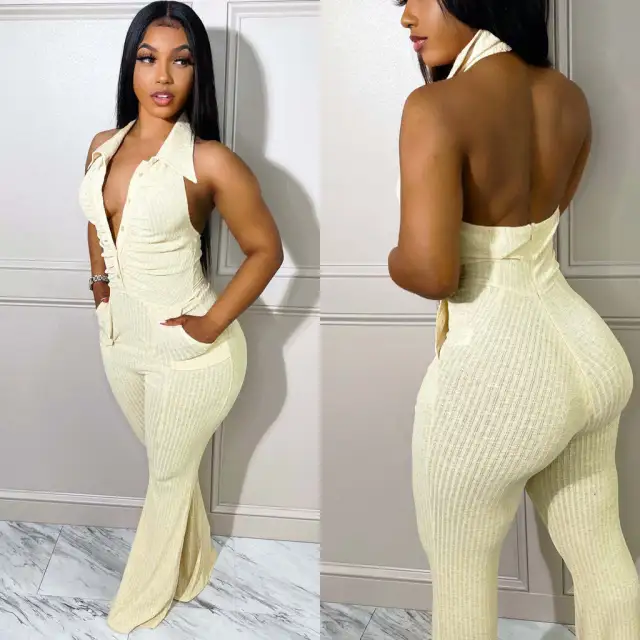 IBM6689 Sexy jumpsuit