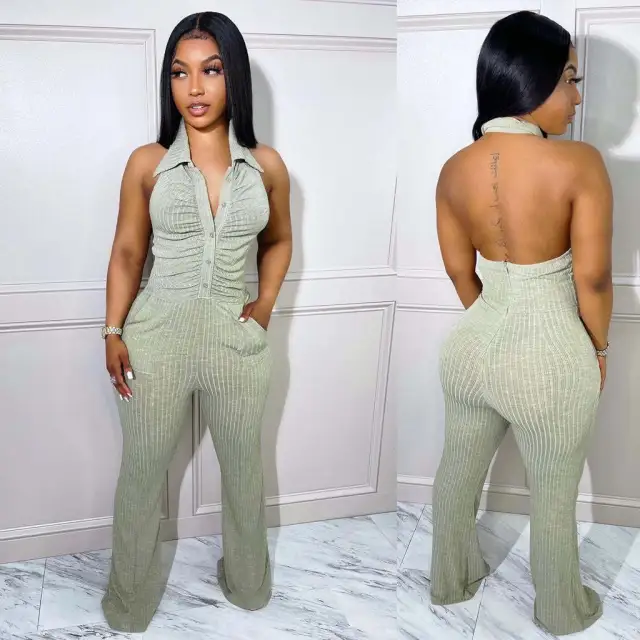 IBM6689 Sexy jumpsuit