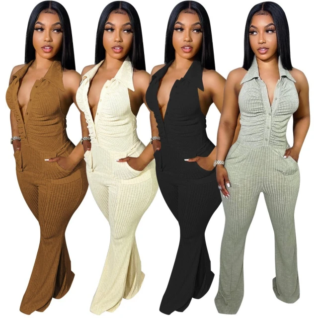 IBM6689 Sexy jumpsuit