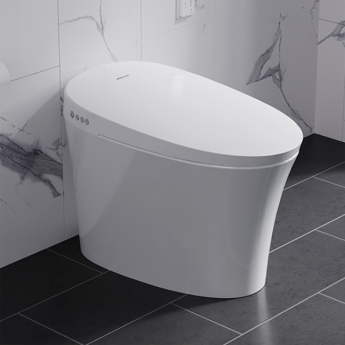 Fabrication de haute qualité une pièce salle de bain siphonic flush sanitaire articles de nettoyage mobile ensemble de toilette en céramique