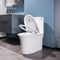 Hotel Mikrokristallin Leicht zu reinigende Glasur Farbige Badezimmer WC Keramik Bodenhalterung Wasser Wasserlose Toilette
