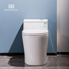 Trendprodukte Sanitärkeramik S-Trap Larqe Bend Siphon Lochabsaugung Einteilige WC Keramiktoilette